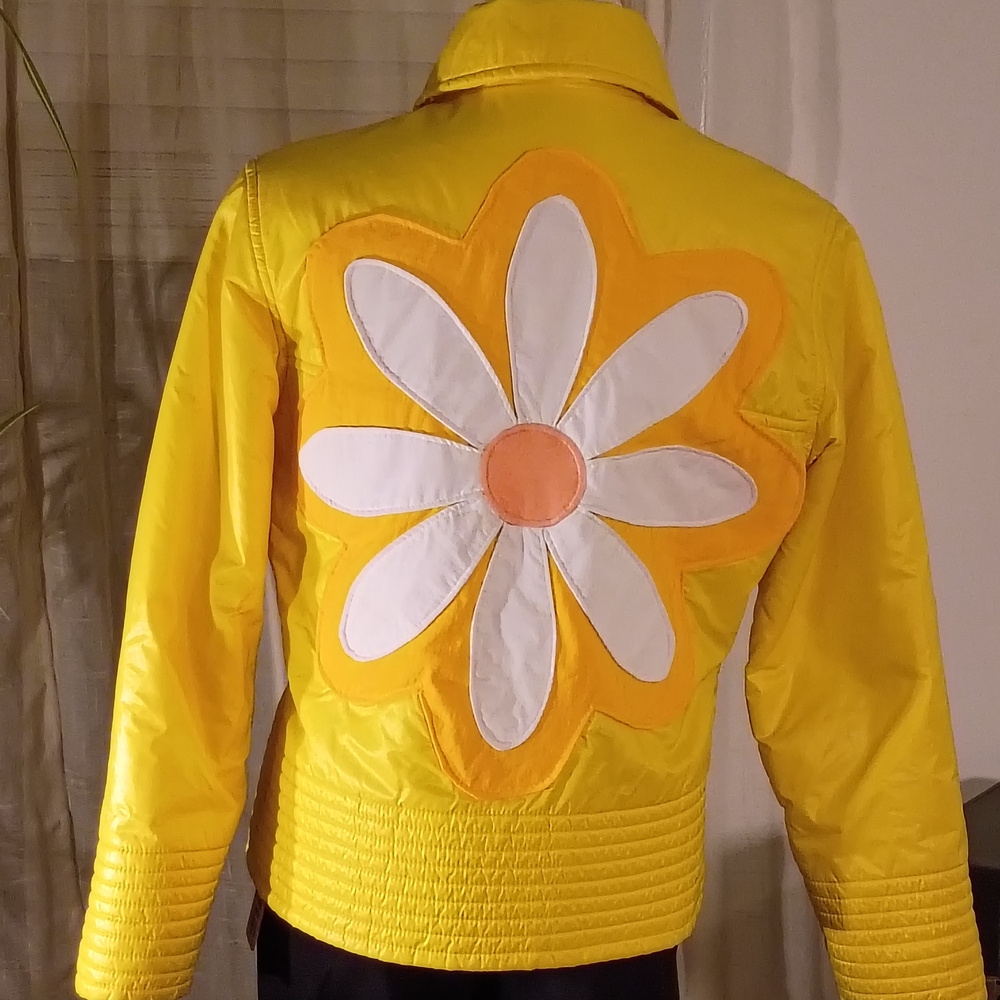 Vintage Yellow Ski Jacket Hoohah Designed